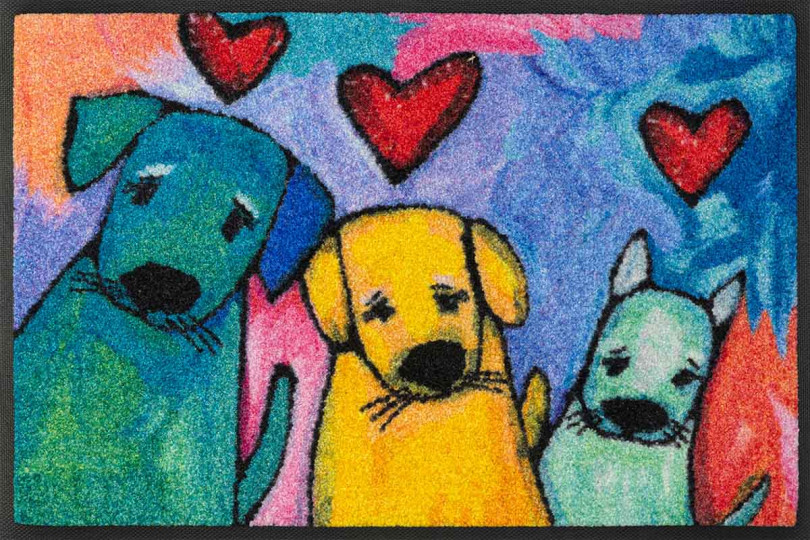 Deurmat Design Doggies Deurmat Design Doggies