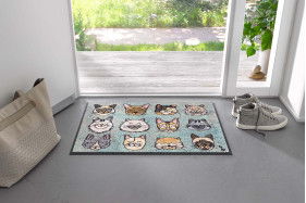Deurmat Design Blije Katten