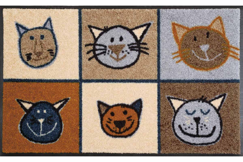 Deurmat Design Miau Miau