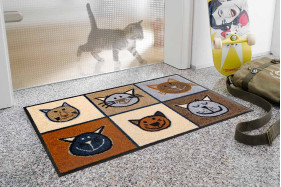 Deurmat Design Miau Miau