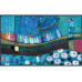 Deurmat Design Blauwe Stad