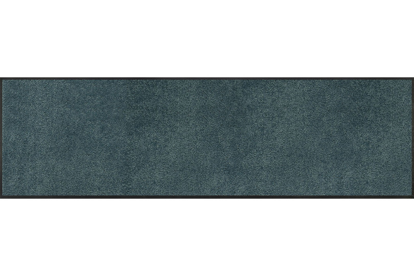 Schoenenmat Monocolor Denim Blue 35x120cm