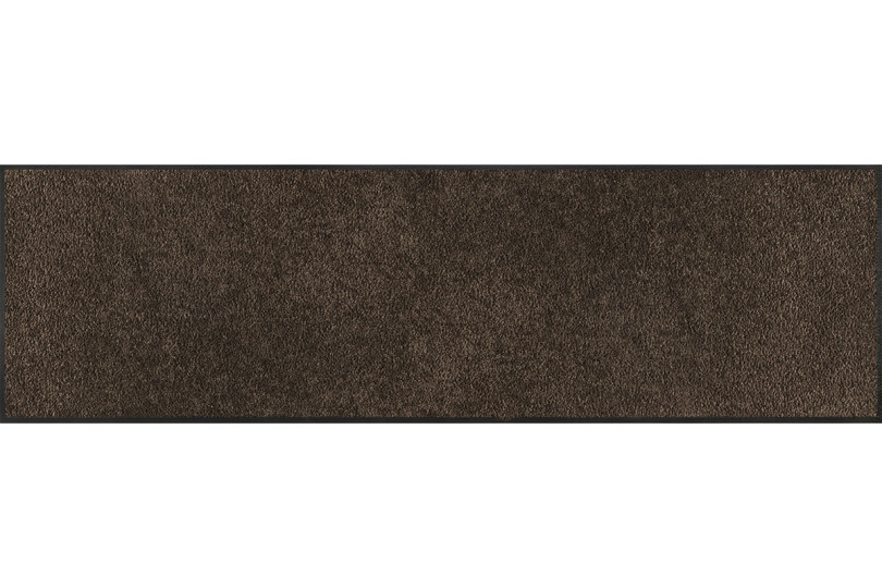 Schoenenmat Monocolor Espresso 35x120cm Schoenenmat Monocolor Espresso 35x120cm