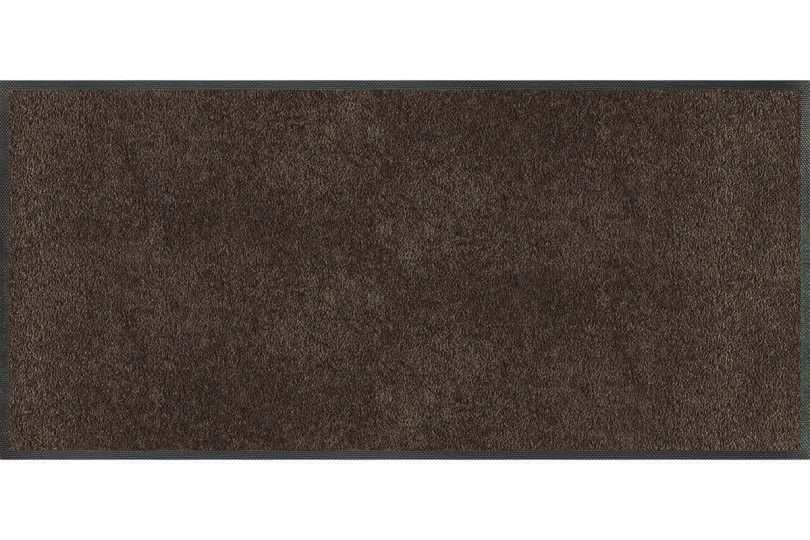 Schoenenmat Monocolor Espresso 35x75cm Schoenenmat Monocolor Espresso 35x75cm