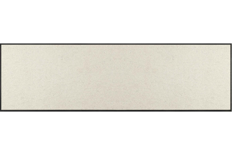 Schoenenmat Monocolor Cream 35x120cm