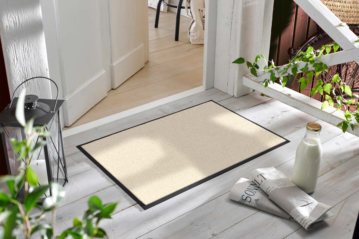 Deurmat Monocolor Champagner 50x75cm Deurmat Monocolor Champagner 50x75cm