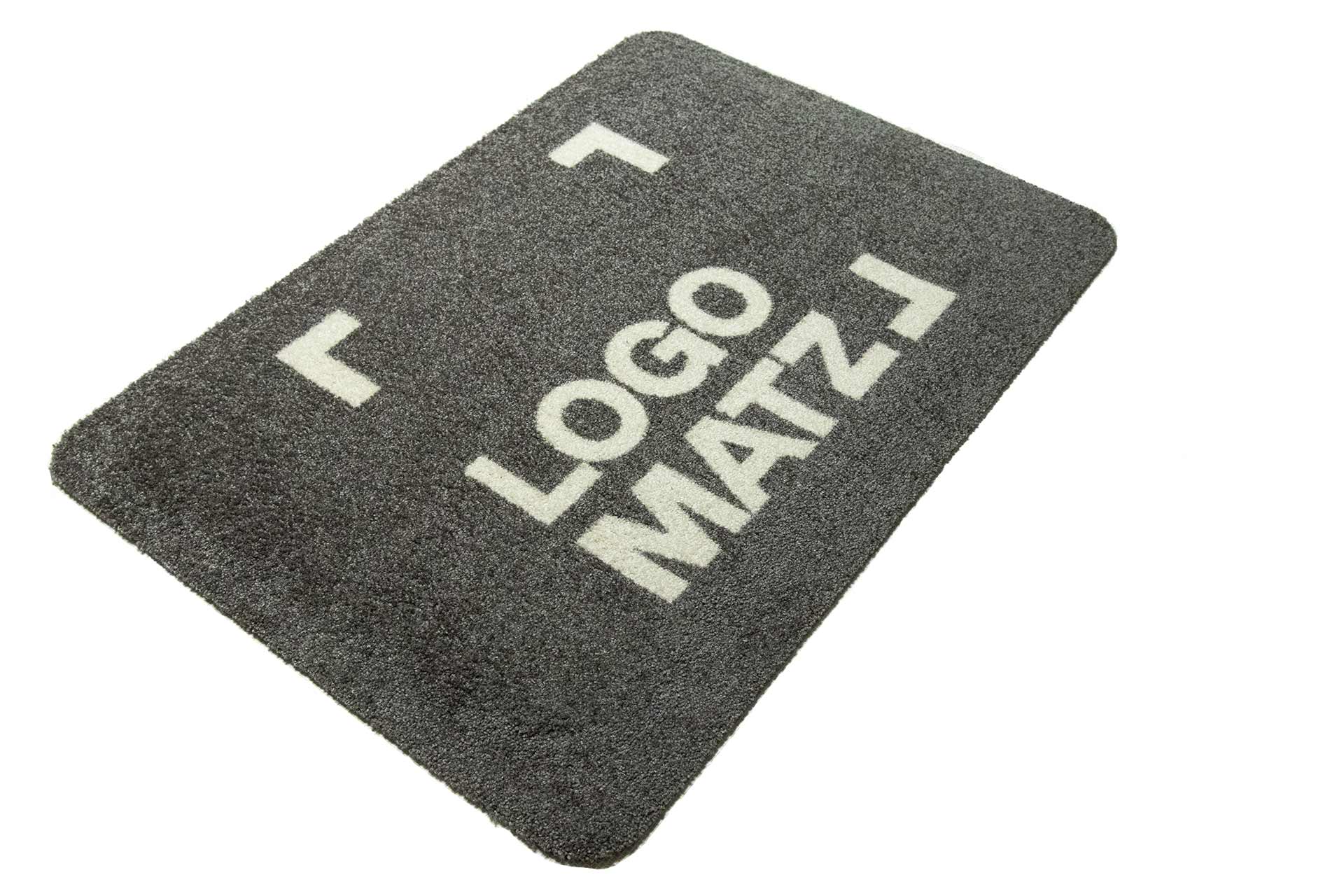 ergonomische stamat  met logo